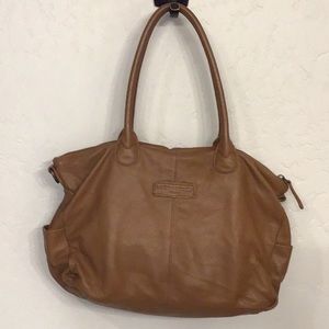 Liebeskind camel leather convertible crossbody